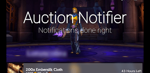 Auction Notifier for World of Warcraft PC screenshot Auction Notifier for World of Warcraft PC screenshot