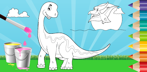 Dino Coloring Pages PC screenshot