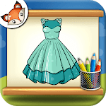 How to Draw Dresses Step by Step Drawing App icon