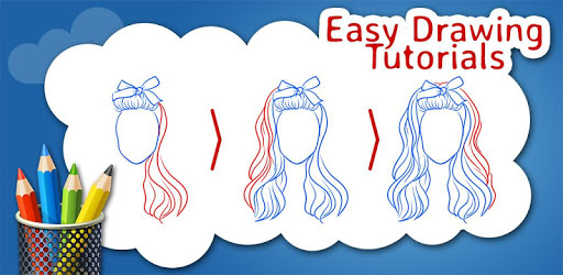 How to Draw Hairstyles Step by Step Drawing App PC screenshot