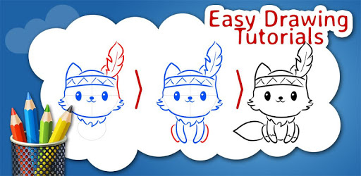 How to Draw Kawaii Step by Step Drawing App PC screenshot