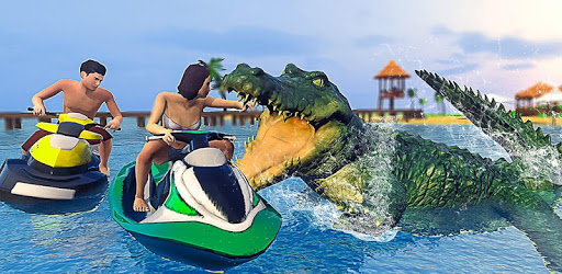 Crocodile Simulator 2019: Beach & City Attack PC screenshot