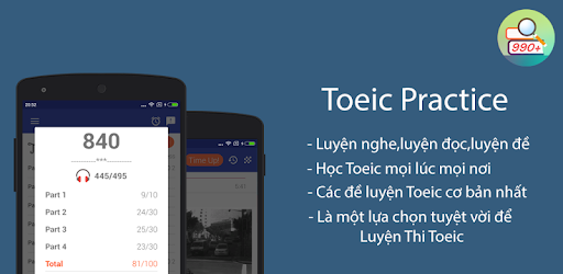 Toeic Practice - Toeic Test, Listening, Reading PC screenshot