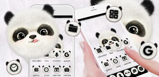 Cute Panda Launcher Theme Live HD Wallpapers PC screenshot