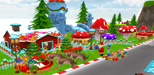 Santa Christmas Infinite Track PC screenshot
