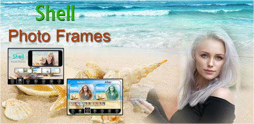 Shell Photo Frames - natural island beach effects PC screenshot Shell Photo Frames - natural island beach effects PC screenshot