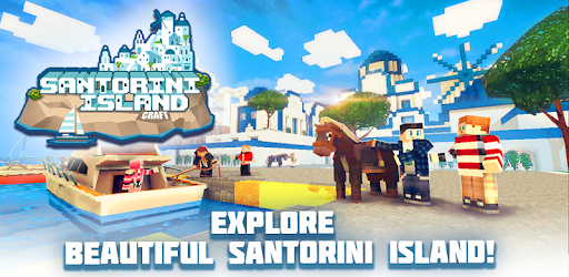 Santorini Island Craft: Building city in paradise PC screenshot