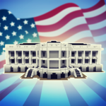 Washington Craft: 🇺🇸 Blocky Building Games 2018 icon