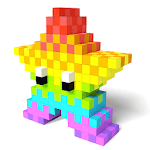 Color by Number 3D - Voxel Pixel Art Coloring Book icon