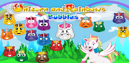 Unicorn and Rainbows Bubbles PC screenshot