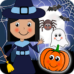 Touch Pumpkins. Kids Halloween games icon