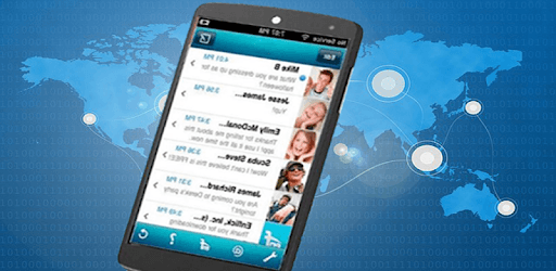 Text free Now text & calls Device PC screenshot