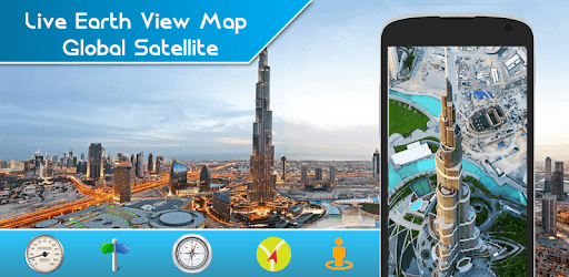 Live Earth View Map - Global Satellite, Speed Cams PC screenshot