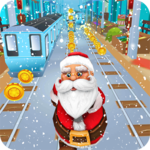 Subway Santa Run icon