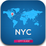 NYC Guide New York Map Weather icon