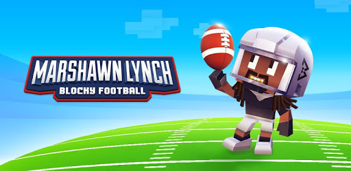 Marshawn Lynch Blocky Football PC screenshot