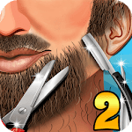 Barber Shop Hair Salon Beard Hair Cutting Games 2 icon