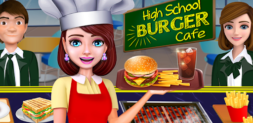 High School Café Girl: Burger Serving Cooking Game PC screenshot High School Café Girl: Burger Serving Cooking Game PC screenshot
