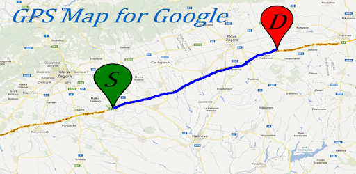 GPS Map Free PC screenshot