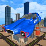 Flying Police Car – Addictive Flying Car game icon