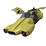 Flying Taxi and Police Car Games icon