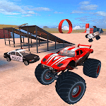 Monster Truck Police Chase in City Stunt Ramps for PC