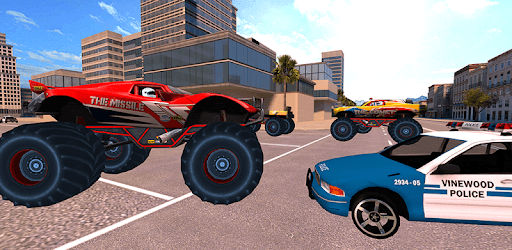 Police Car Vs Monster Truck Gangsters: Cop Chase PC screenshot Police Car Vs Monster Truck Gangsters: Cop Chase PC screenshot