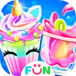 Ice Cream Milkshake Maker – Unicorn Food Cook Game icon