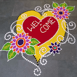 Easy And Creative Rangoli Designs icon