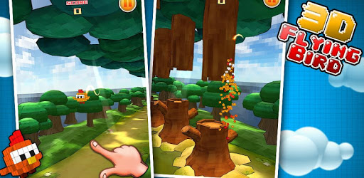 Flying Bird 3D - tap to flap PC screenshot Flying Bird 3D - tap to flap PC screenshot