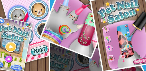 Pets Nail Salon - kids games PC screenshot