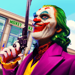 Grand Clown Crime City War: Gangster Crime Games icon