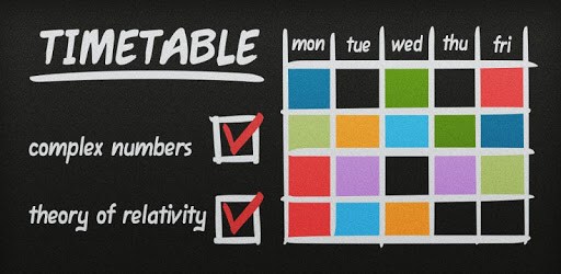 Timetable PC screenshot