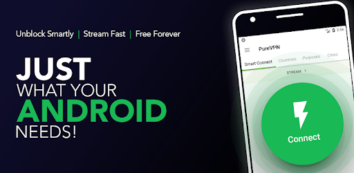 PureVPN - Secure & Best Free VPN for Android PC screenshot