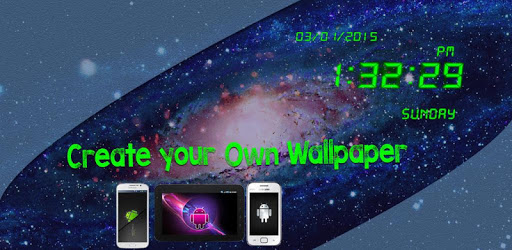 Create your own wallpaper PC screenshot