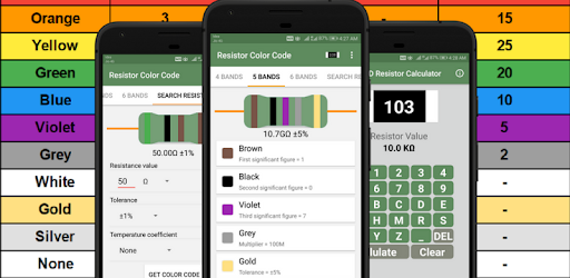 Resistor Color Code And SMD Code Calculator PC screenshot