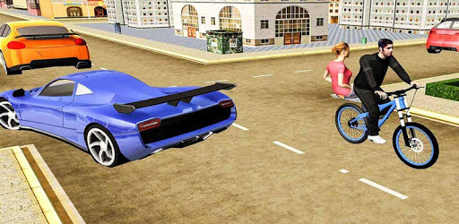 BMX Bicycle Taxi Driving Sim 2018 PC screenshot