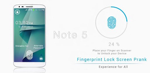 Fingerprint LockScreen Prank PC screenshot Fingerprint LockScreen Prank PC screenshot