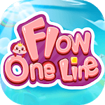 Flow - One Line Puzzle Game icon
