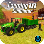 Tractor Driving Plow Farming Simulator Game icon