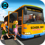 School Bus Driver Simulator 2018: City Fun Drive icon
