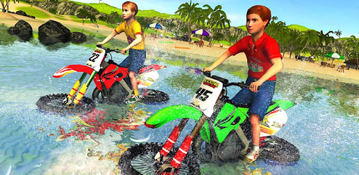 Kids Water Surfer Motorbike Racing - Beach Driving PC screenshot Kids Water Surfer Motorbike Racing - Beach Driving PC screenshot