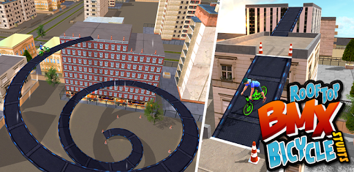 Rooftop BMX Bicycle Stunts PC screenshot