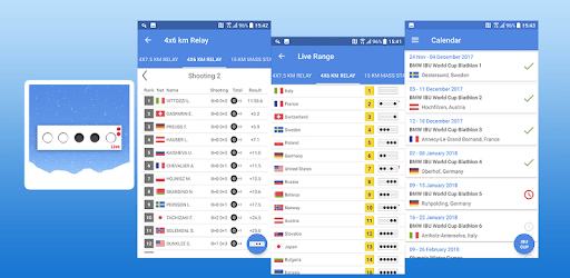 Biathlon Live Results 2018/2019 PC screenshot Biathlon Live Results 2018/2019 PC screenshot