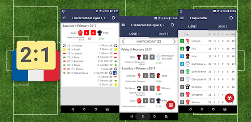 Live Scores for Ligue 1 Conforama 2018/2019 PC screenshot