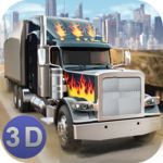 American Truck Driving 3D icon