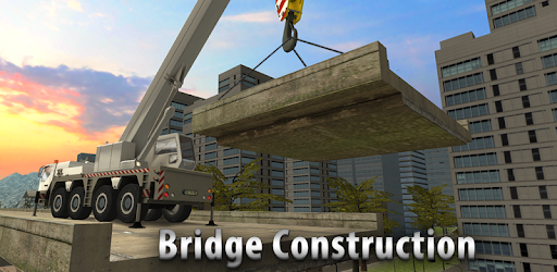 Bridge Construction Crane Sim PC screenshot