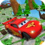 Hill Climb Racing Legend: Superhero Lightning Car for PC