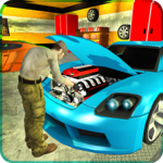 Sports Cars Mechanic Garage icon