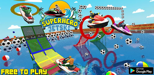 Superhero Extreme Jetski Racing and Water Race PC screenshot